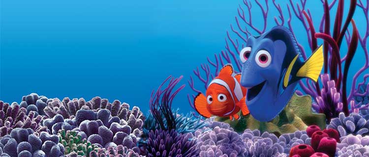 Buscando a Nemo. Top 15 Películas Animadas por Computadora al 2015. Para Niños que cualquier Adulto Disfrutará.