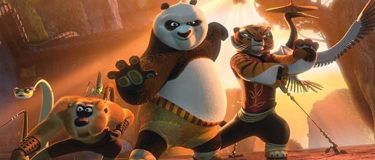 Kung Fu Panda. Top 15 Películas Animadas por Computadora al 2015. Para Niños que cualquier Adulto Disfrutará.