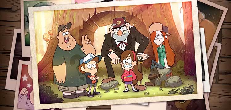 Gravity Falls. Mejores 5 caricaturas y show de comedia para adultos