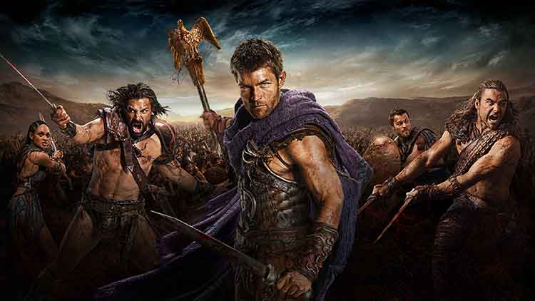 Spartacus. Las Mejores 5 Series de Acción y Batallas Épicas de Época