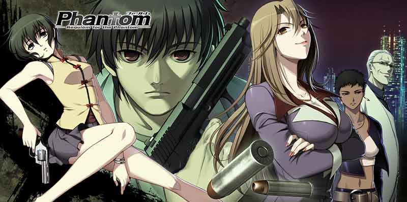 Phantom - Requiem for the Phantom. Mejores Animes de Acción con Armas de Fuego