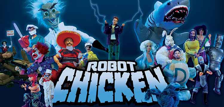 Robot Chicken. Las 10 Mejores Series Animadas de Comedia para Adultos